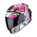 Casco Scorpion Integral Exo-491 Pirate Rosa