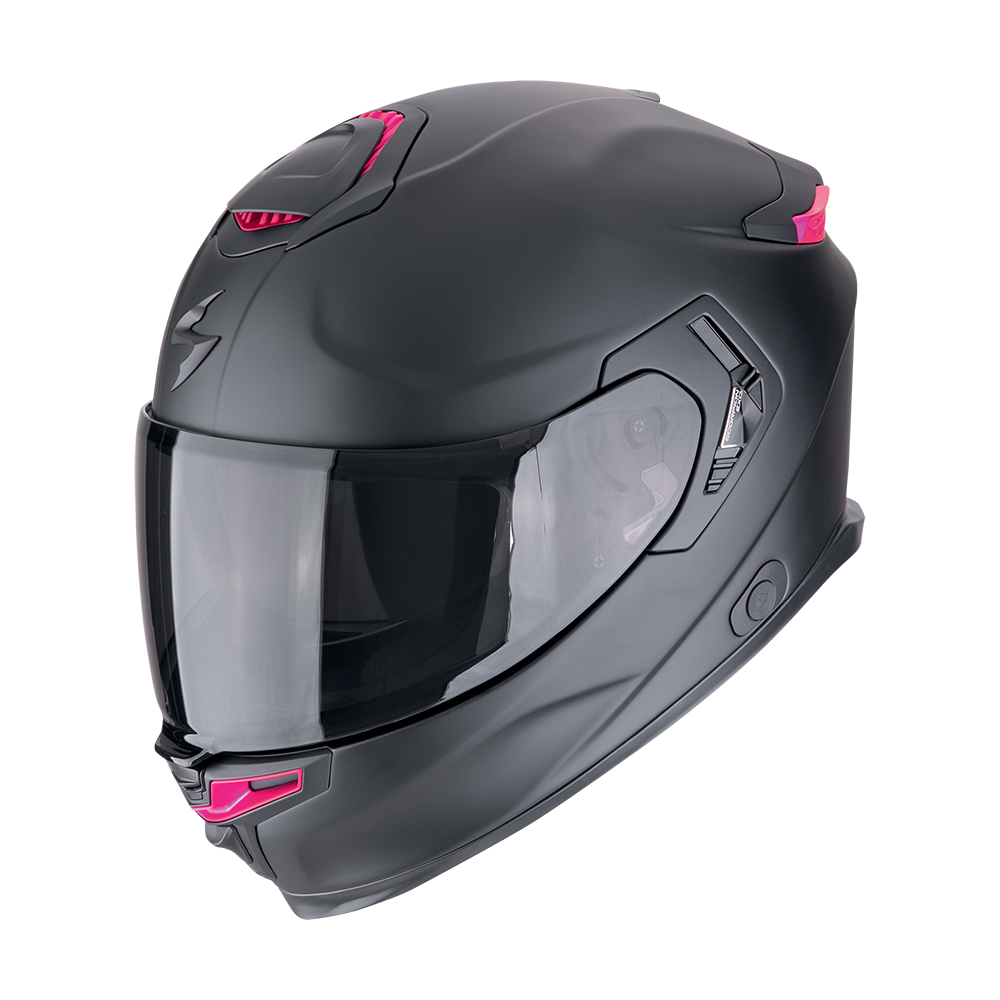 Casco Scorpion Integral Exo-Gt Sp Air Solid Negro Mate-Rosa