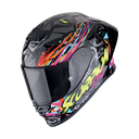 Scorpion Exo-R1 Evo Ii Air Savage Black-Blue-Pink