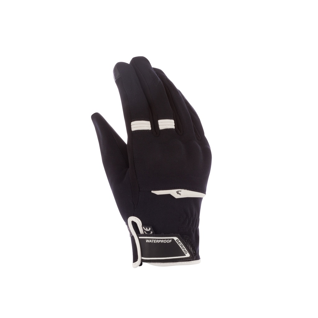 [BGM1099T6] Guantes Bering Borneo EVO Mujer Negro/Blanco (T6)
