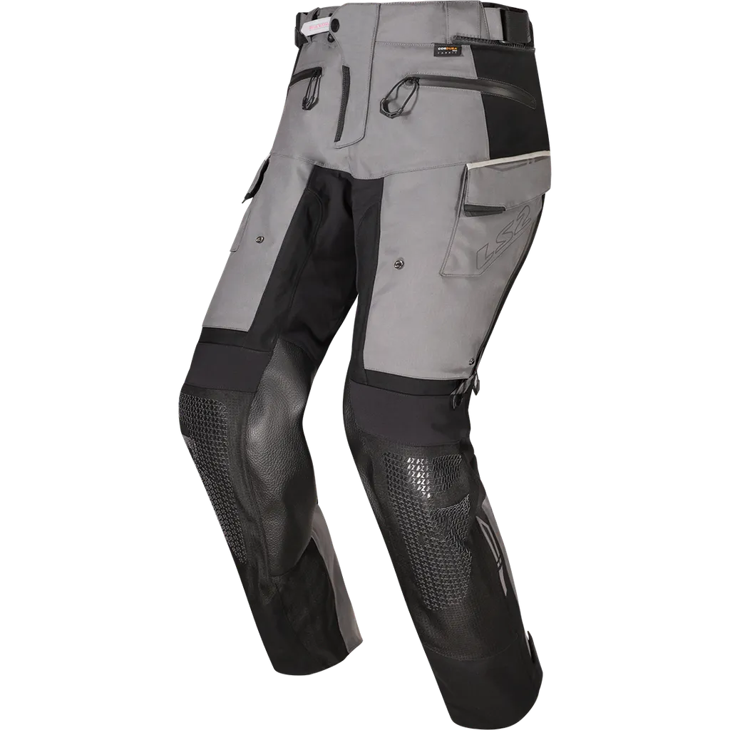 [65070F1112L] LS2 APOLLO MAN PANT BLACK DARK GREY COMFORT (L)