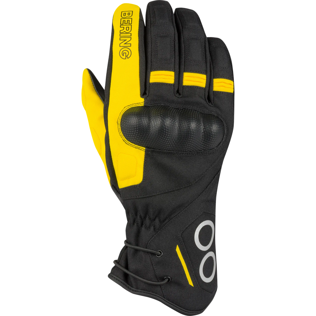 [BGM1207T10] Guantes Bering Zephyr Negro/Gris/Amarillo (T10)