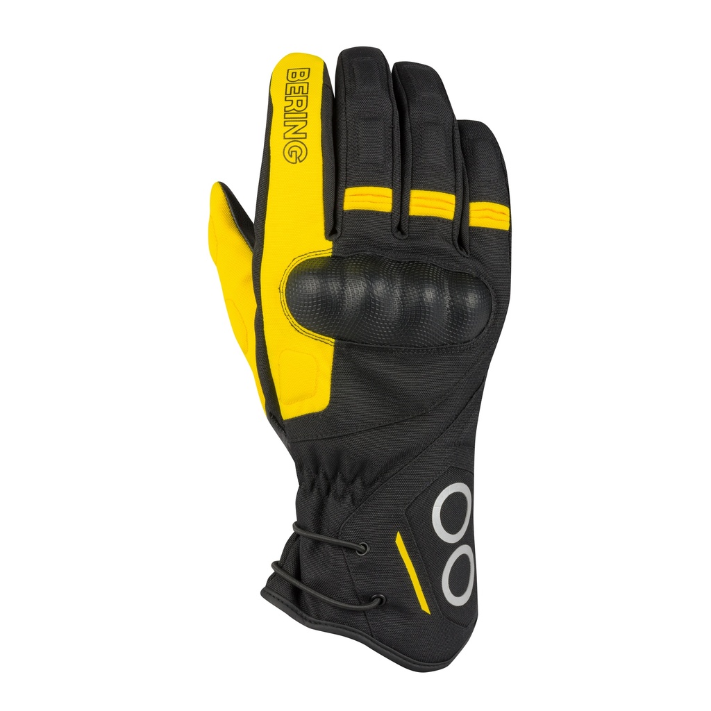 Guantes Bering Zephyr Negro/Gris/Amarillo