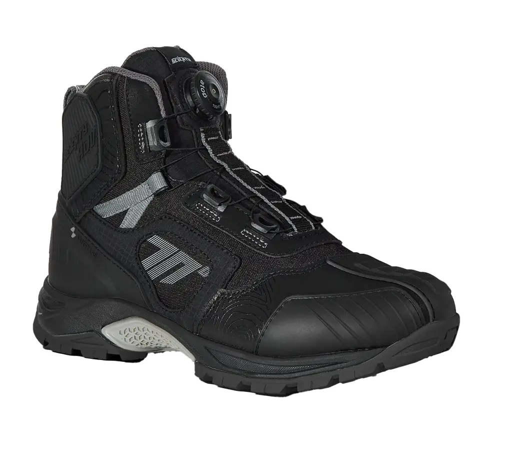 Bota Seventy Degrees Sd-Ba7 Stelvio Baja Negra/Gris
