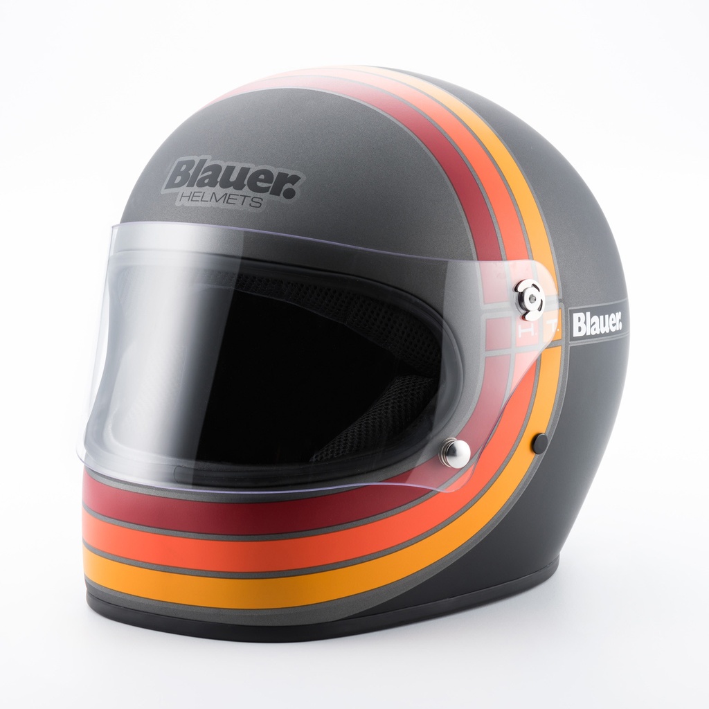 [CB80I06H8002] Casco Jet Blauer 80's 06 Titanio Mate (XS)