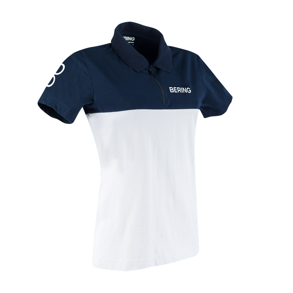 Polo Bering Bering 2023 For Mujer Blanco/Azul Marino