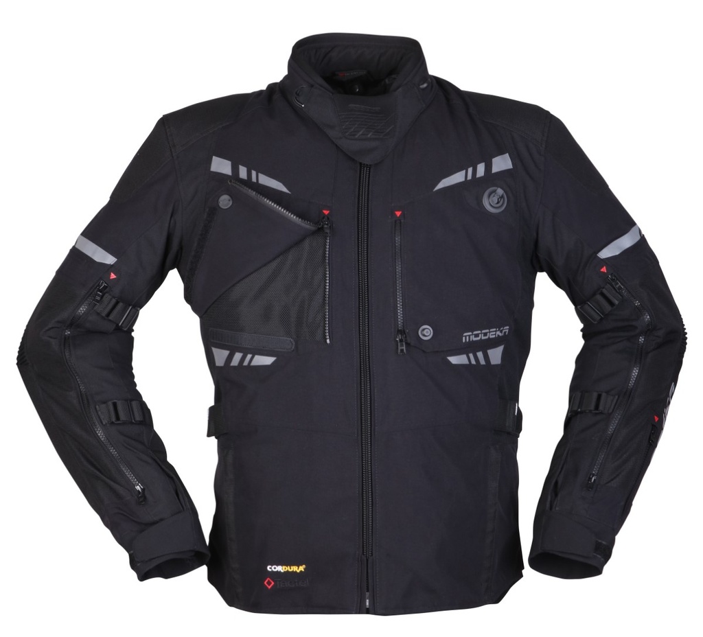 Modeka Trohn Jacket Black/Dark Gray