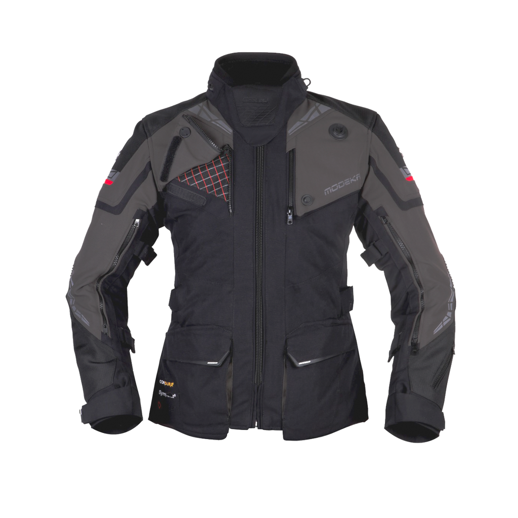 Modeka Panamericana II Lady Jacket Black/Dark Gray