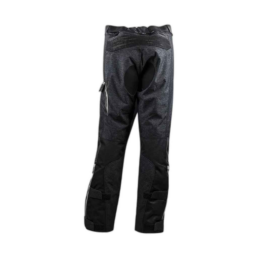 [65110S0007XS] Pantalón Moto LS2 Como Air Mujer Negro Oscuro Gris (XS)