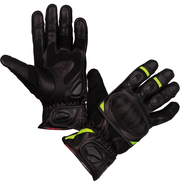 Modeka Sahara Short Glove Black/Yellow