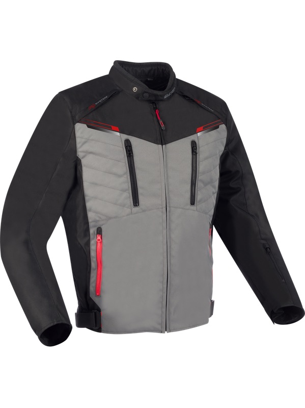 [BTB1448S] Bering Jacket OTAGO Black/Grey (S)
