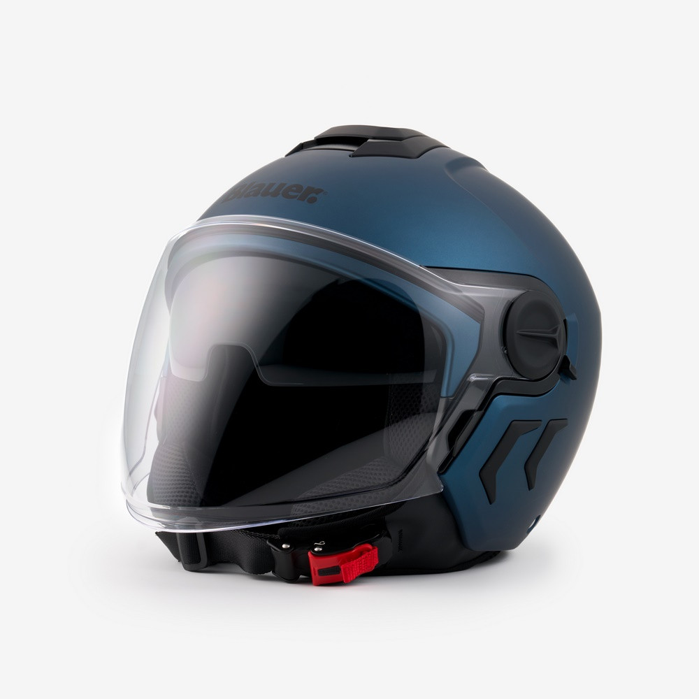 [CBDJ0110901] Casco Jet Blauer Demi Jet DJ-01 Monocolor Azul Mate (XS)