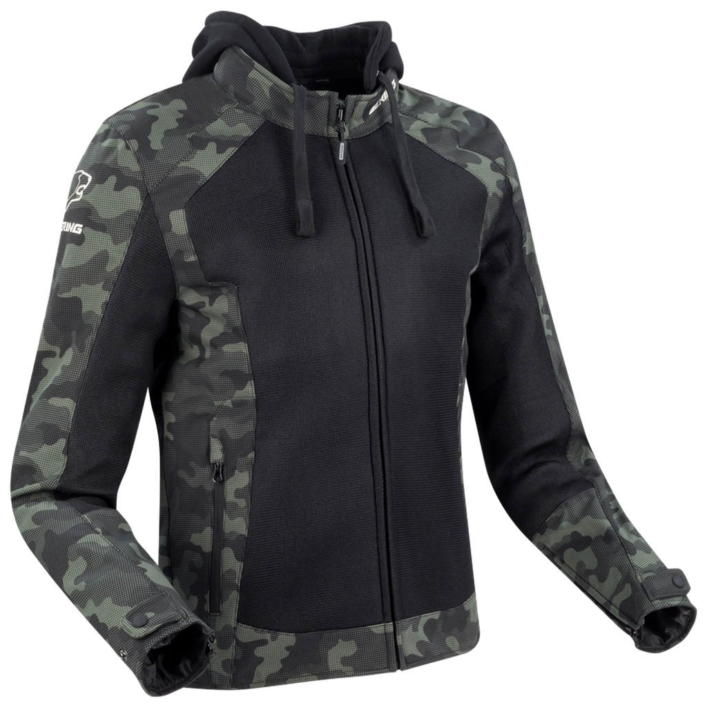 Chaqueta Bering Zenith Negro/Camuflaje