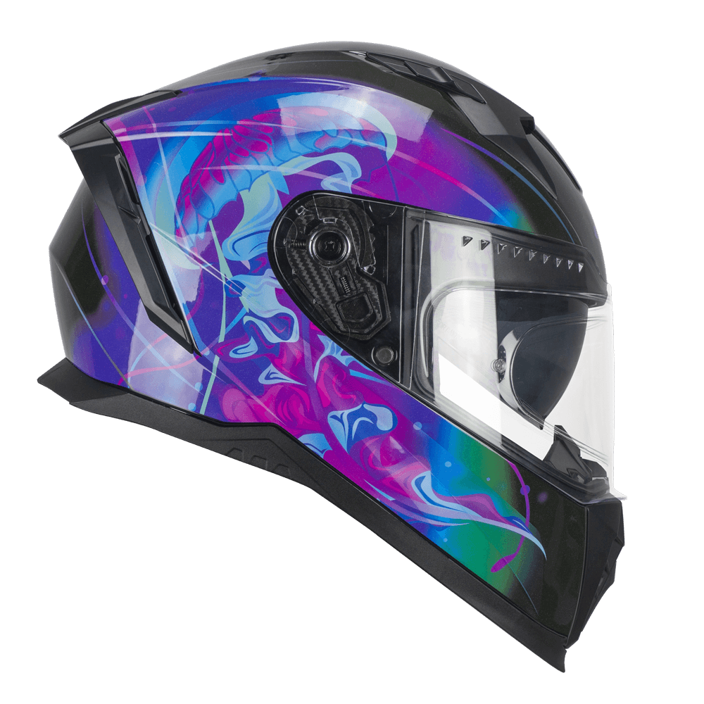 Casco integral CGM 311S BLAST JELLY Negro Morado