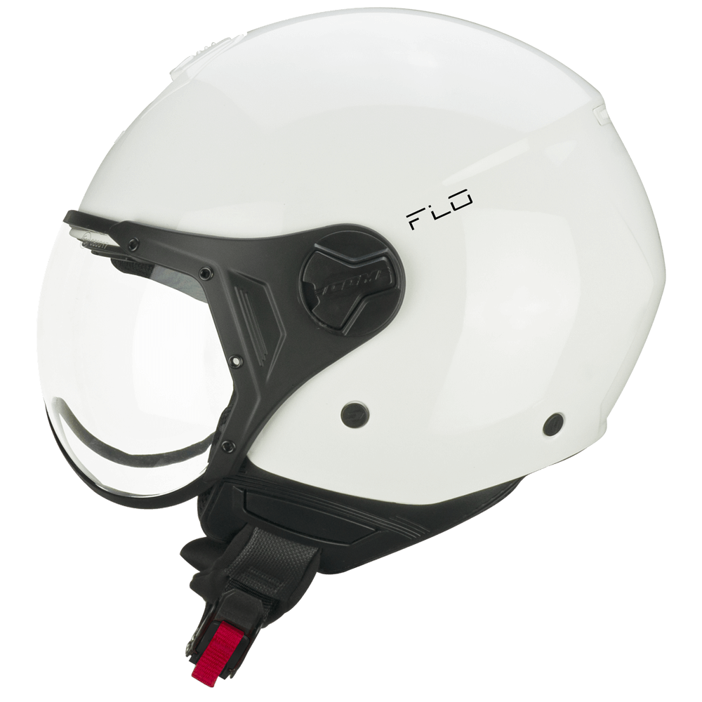 Casco jet CGM 167A FLO MONO Forma blanca