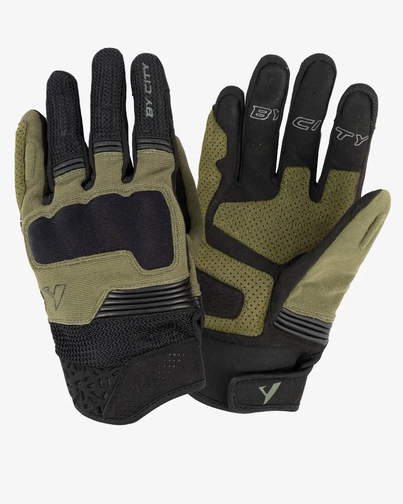 [1000240-XS] Guantes de Verano By City Heko Hombre Verde (XS)