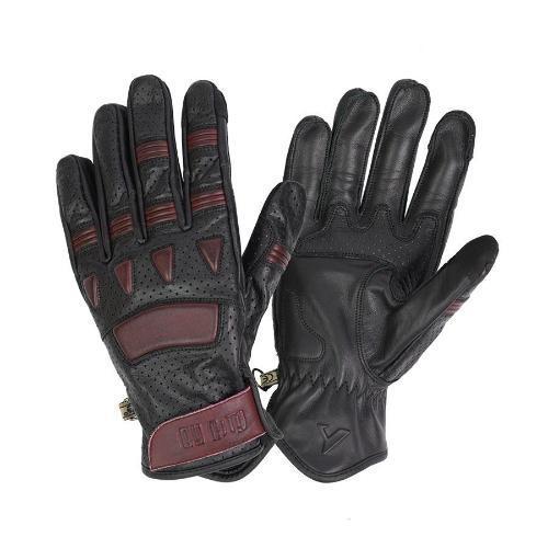 Guantes de Verano By City Pilot II Hombre Negro/Rojo