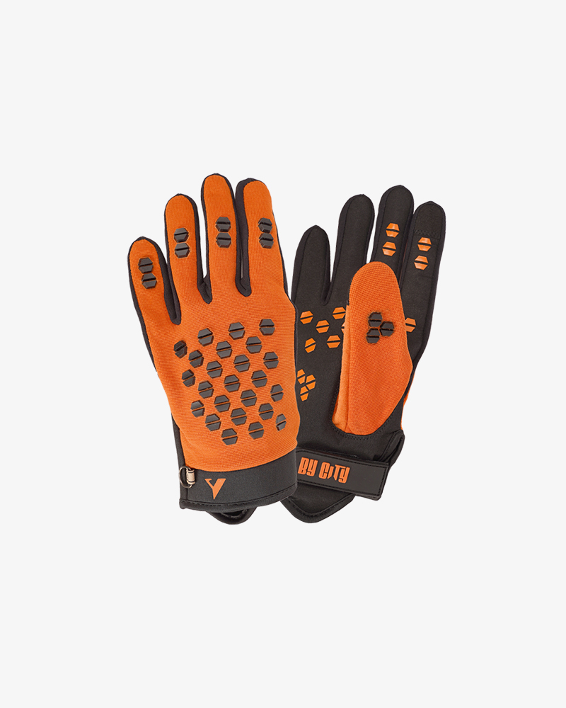 Guantes de Verano By City Techgrip Hombre Naranja