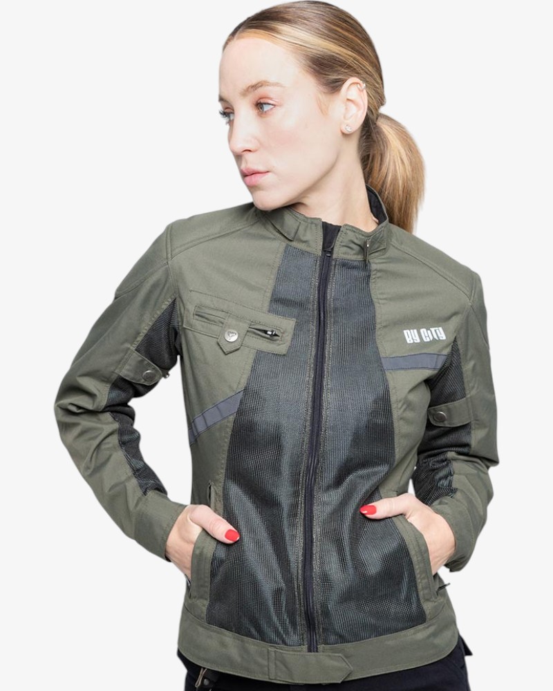 Chaqueta de Verano By City Summer Route Mujer Verde