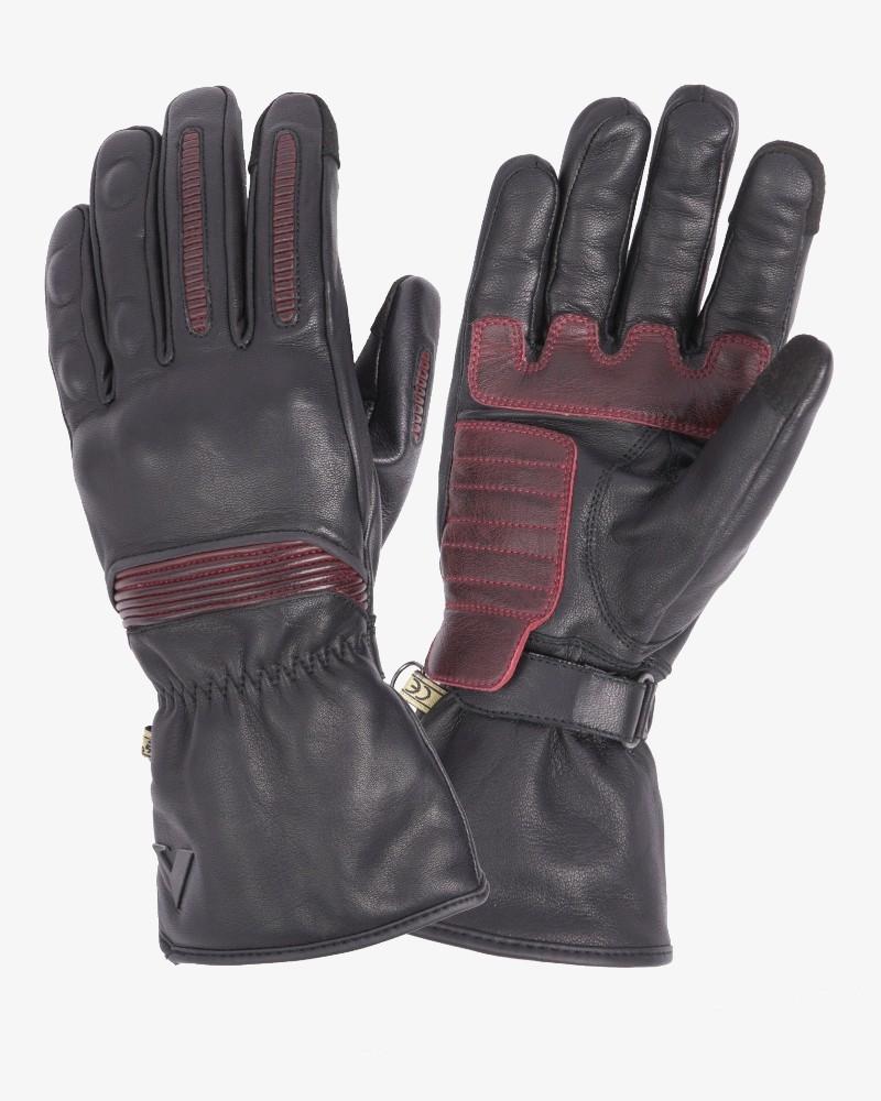 Guantes de Invierno By City Lyon Hombre Negro/Rojo