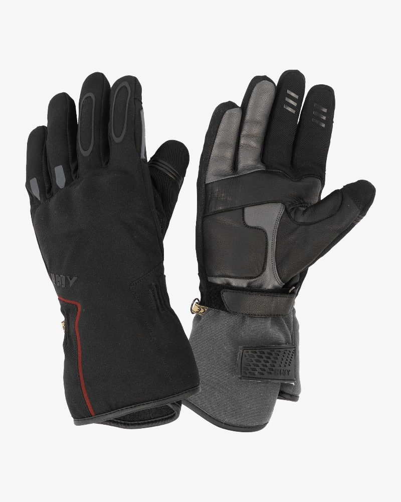 Guantes de Invierno By City Tracer Hombre Negro