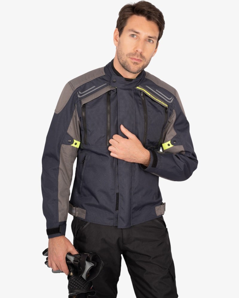 [4000206-XS] Chaqueta de Invierno By City Africa Hombre Azul (XS)
