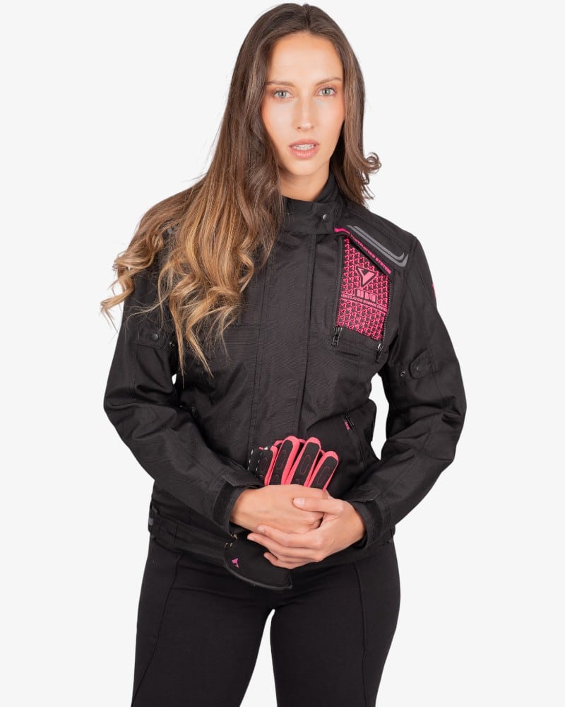 [4000247-XS] Chaqueta de Invierno By City Africa Mujer Negro (XS)