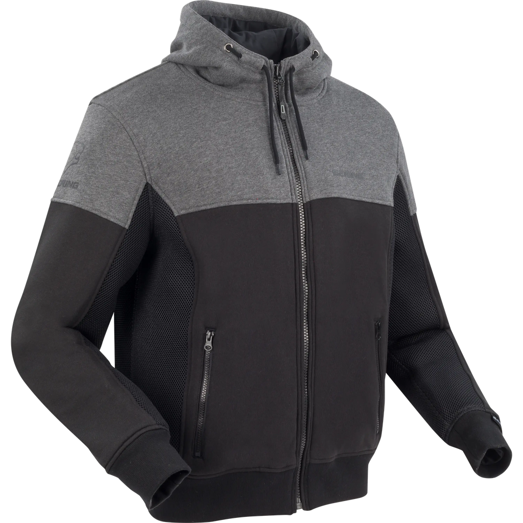 Chaqueta Bering Hoodiz Ventilado Negro/Antracita