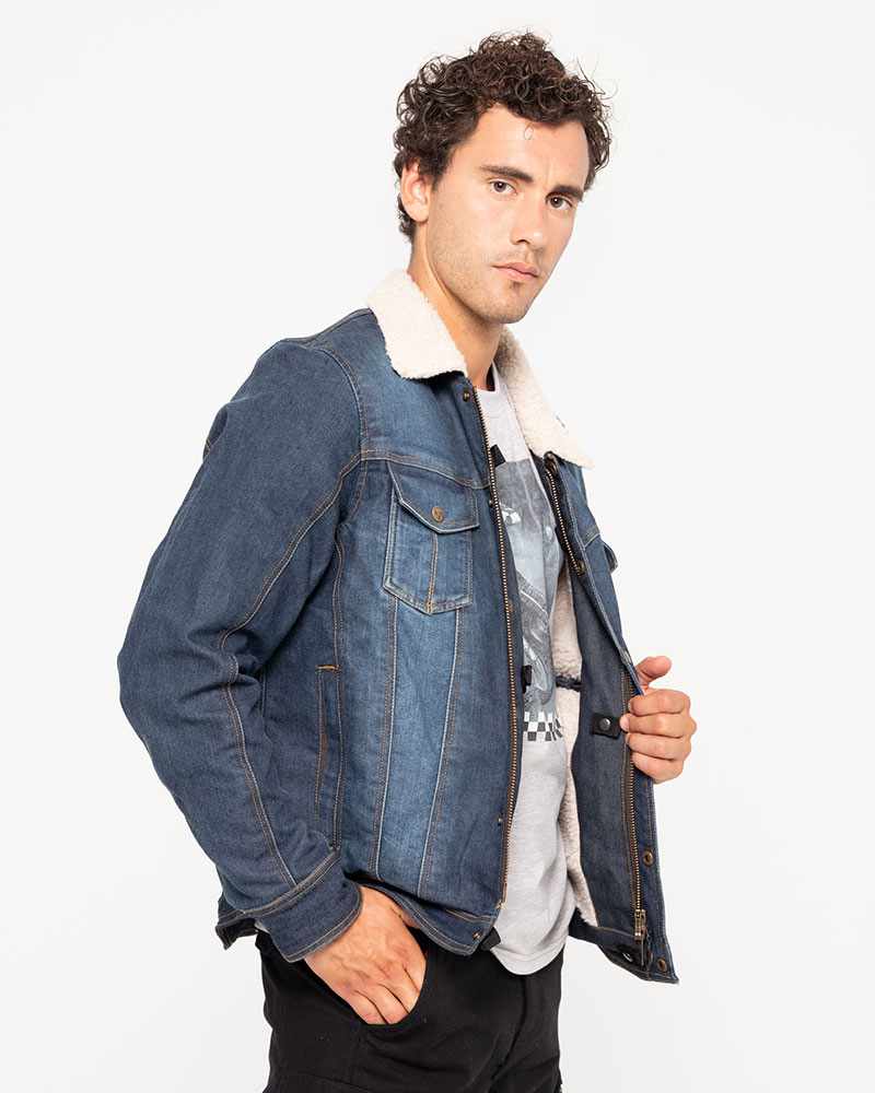 Chaqueta de Invierno By City Cadillac Hombre Azul