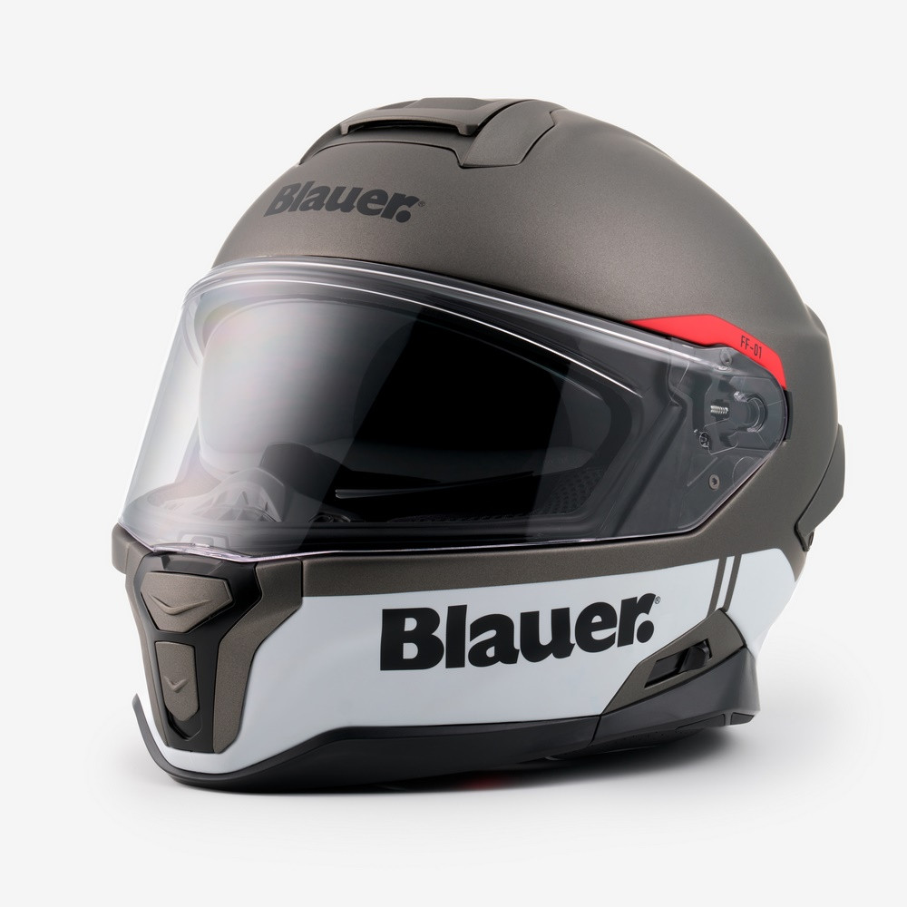[CBFF0108001] Casco Integral Blauer Full Face FF-01 Gris Mate (XS)