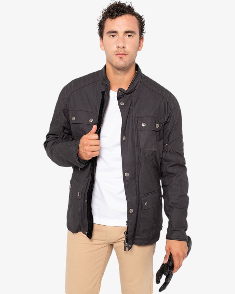 Chaqueta de Invierno By City London III Hombre Negro
