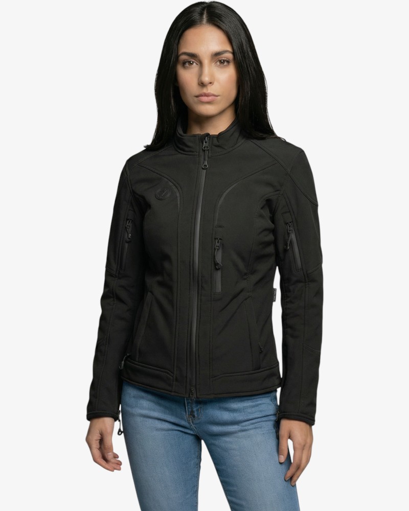 Chaqueta de Invierno By City Montana Mujer Negro