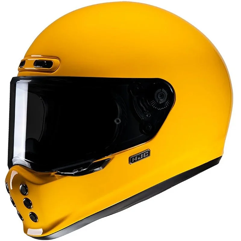 Casco HJC V10 Uni Amarillo Profundo