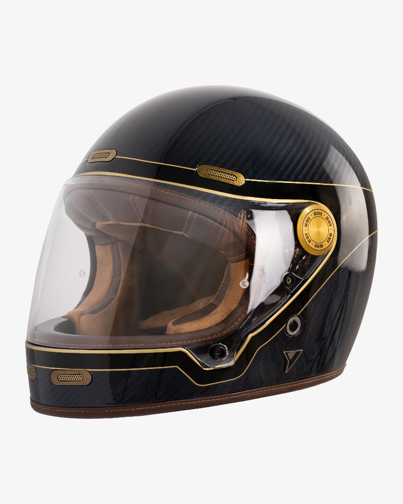 [000000102-XS] Casco By City Roadster III Golden Azul Carbon R.22.06 (XS)