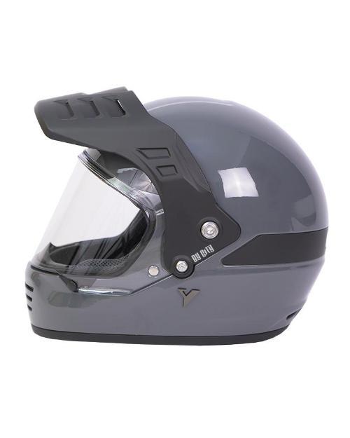 [00000064-XS] Casco By City Rider Gris FIBRA VIDRIO (XS)