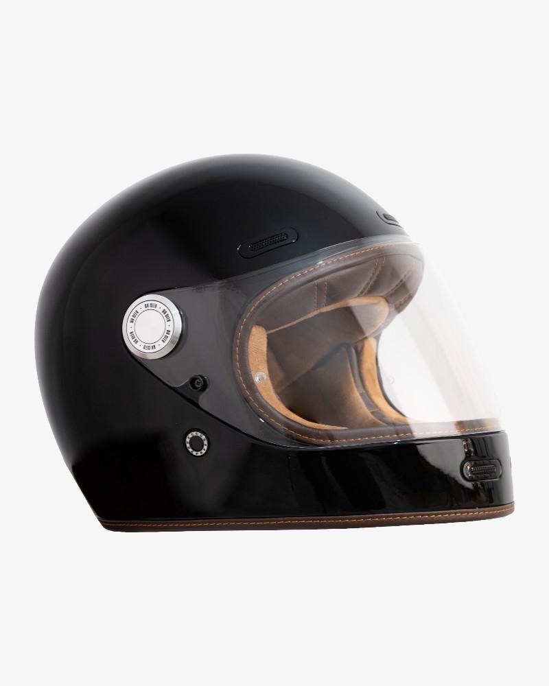 Casco By City Roadster III Negro Brillo