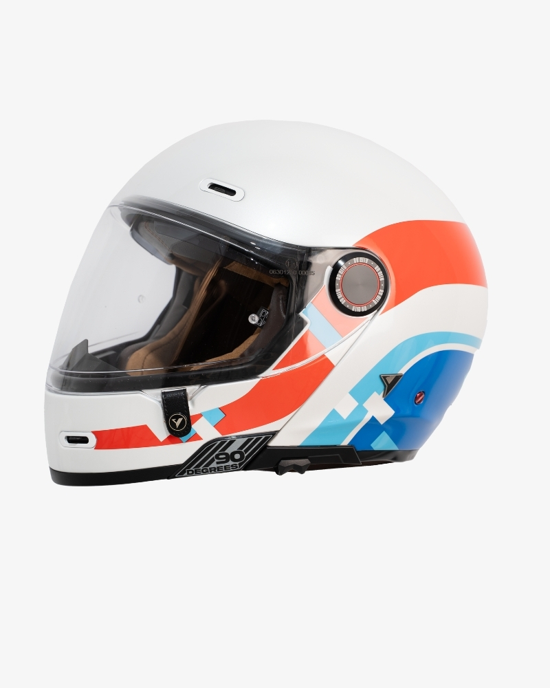 Casco By City 90 Degrees Maniac Blanco