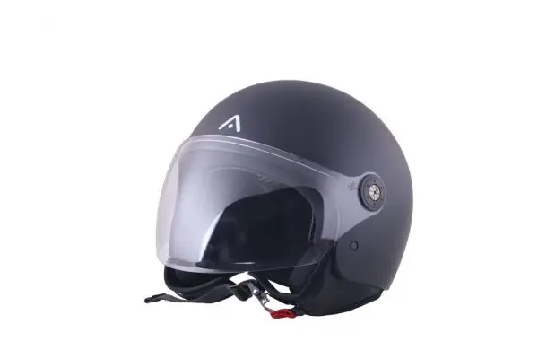 Casco jet ADN Spritz negro mate