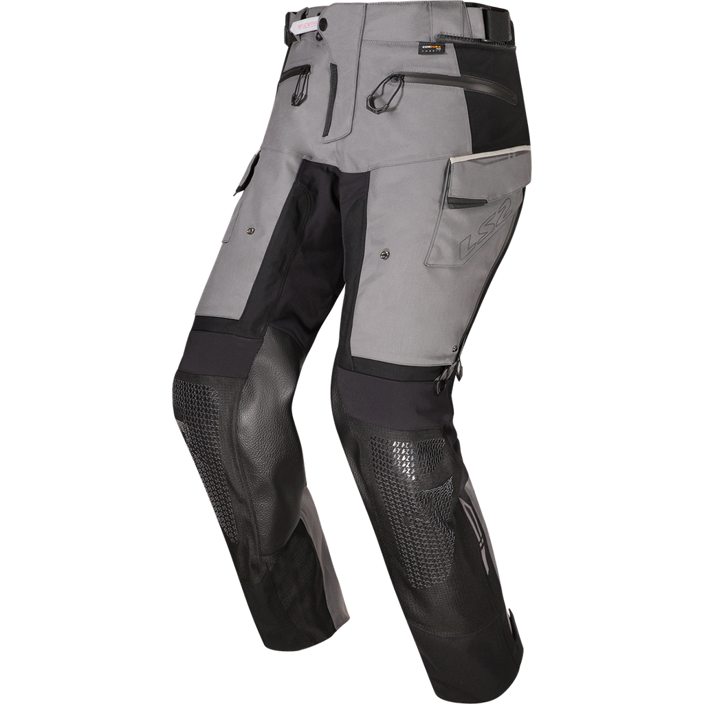 LS2 APOLLO MAN PANT BLACK DARK GREY