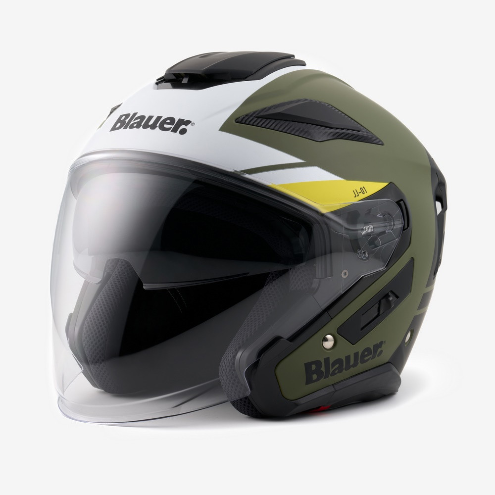 Casco Jet Blauer Jet JJ-01 Verde Mate