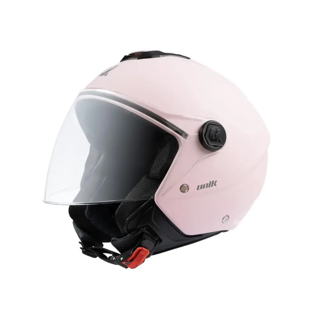 Casco Jet Unik Vertex baby pink