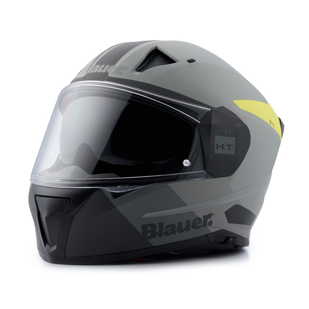 [CBNF01B06901] Casco Integral Blauer NACA Full Face Nf01b Gris Mate (XS)