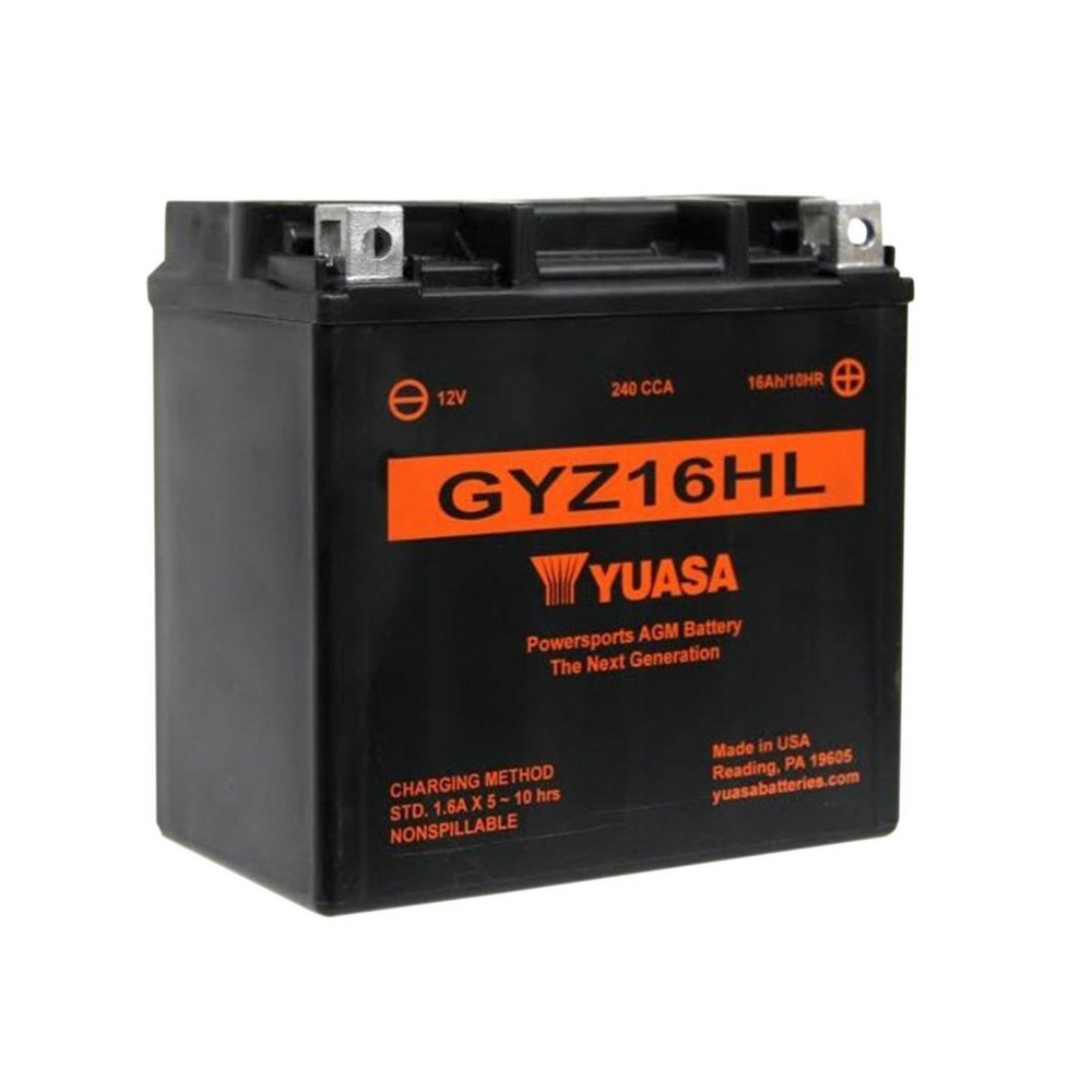 Batería Yuasa Alto Rendimiento Sin Mantenimiento GYZ16HL WC