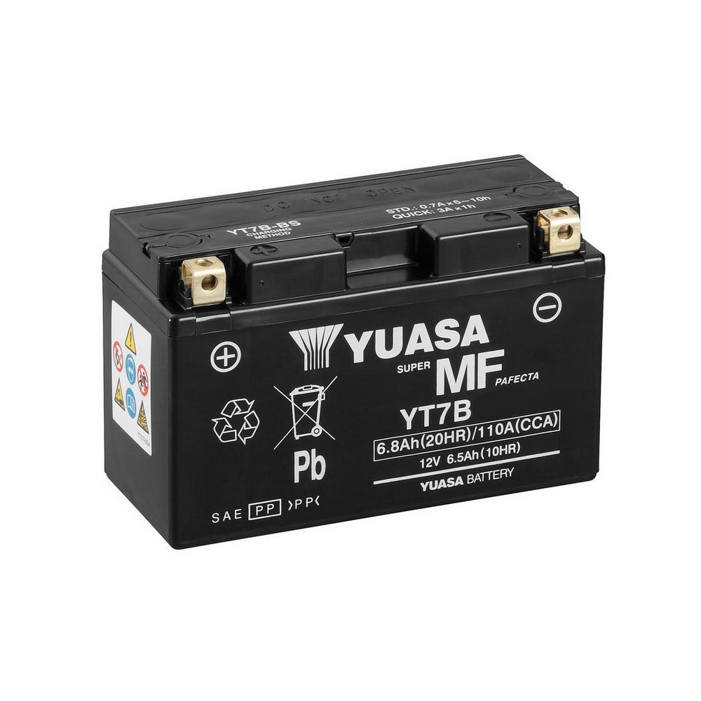 [BYYT7B] Yuasa Batería Yuasa Tipo Sin Mantenimiento Wet Charge Yt7B Wc (8)
