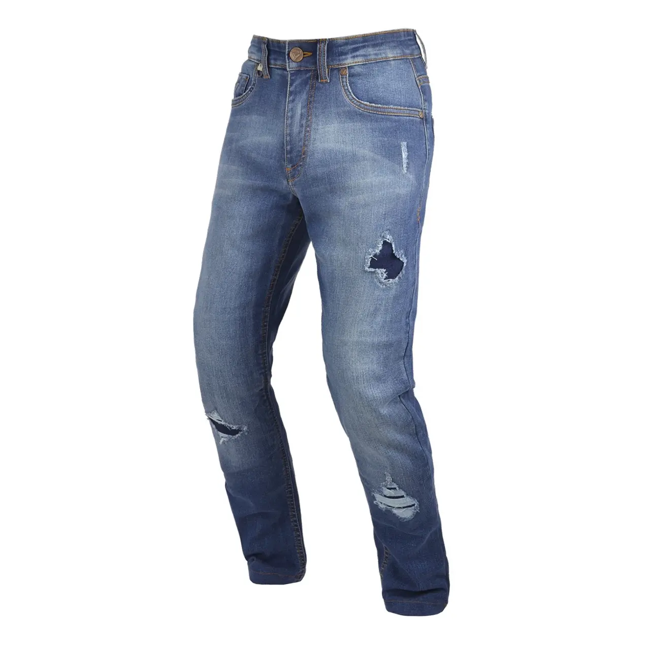 BY CITY TROUSERS SOUL MAN BLUE