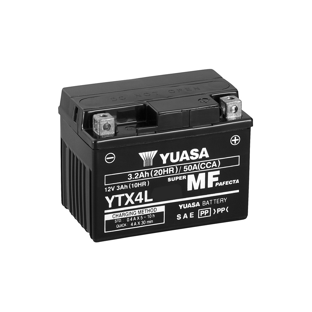 [BYYTX4L] Batería Yuasa YTX4L-WC Sin Mantenimiento Wet Charge