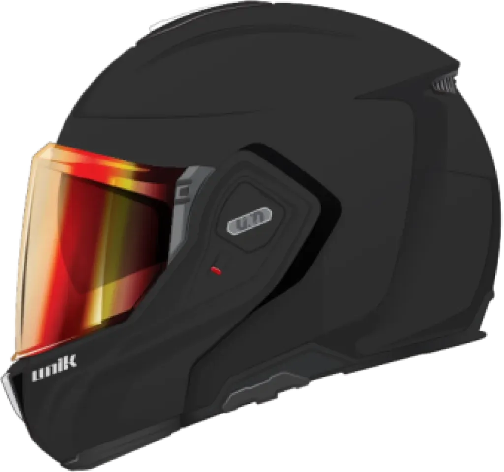 Casco Convertible Unik Spectrum DV negro mate (XS)