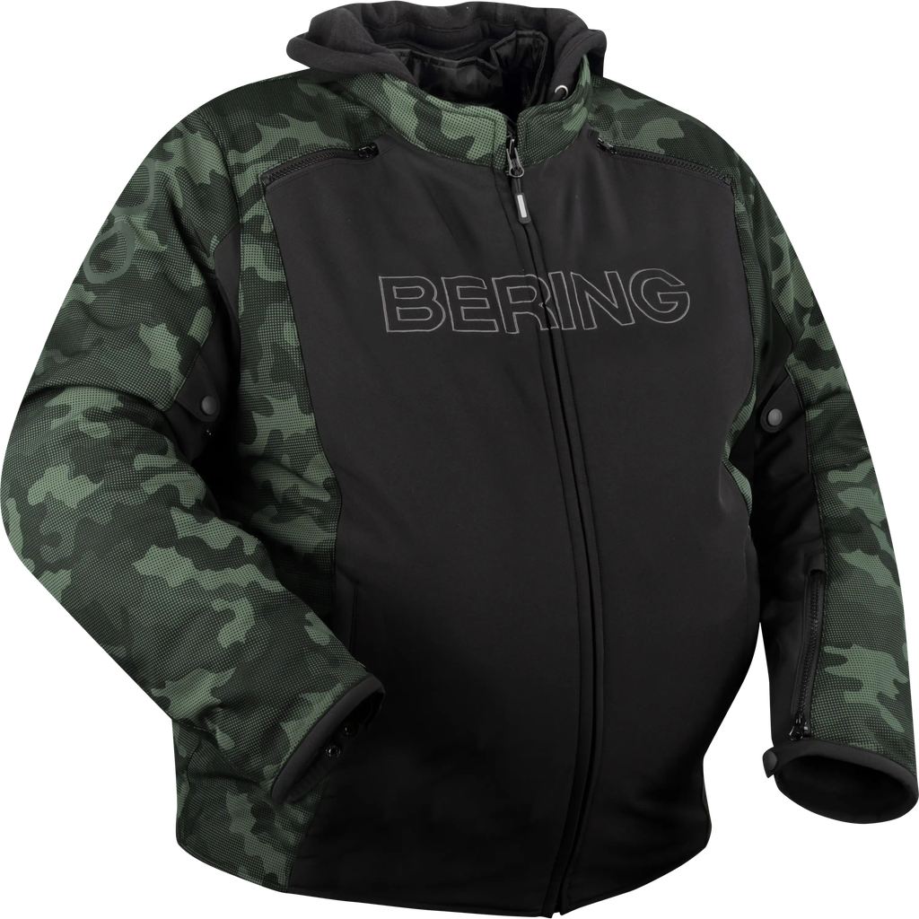 Chaqueta Bering Davis Ks Negro/Camuflaje