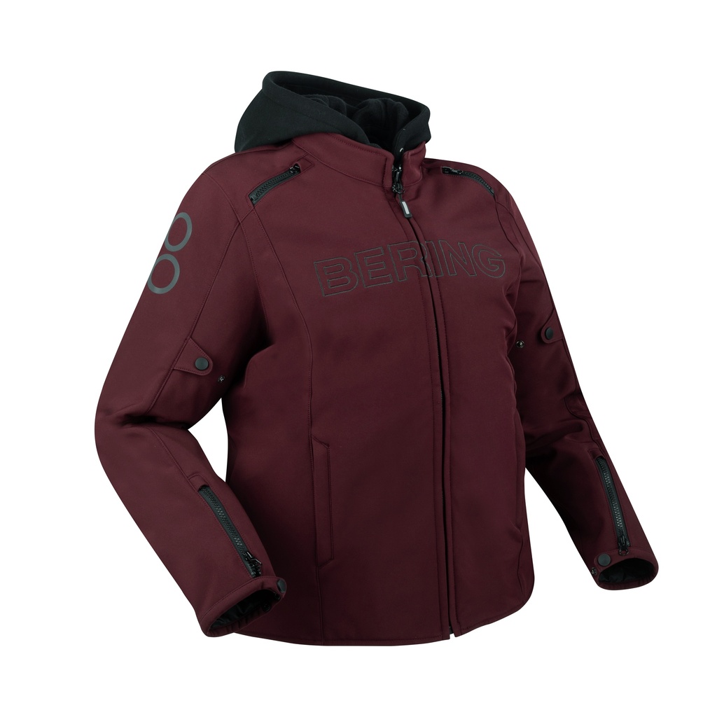 [BTB1836WT2] Bering Jacket LADY DAVIS QS Plum (WT2)