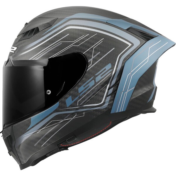 [1680754293XL] Casco Moto Integral LS2 FF807 Dragon Subic Azul Petróleo (3XL)